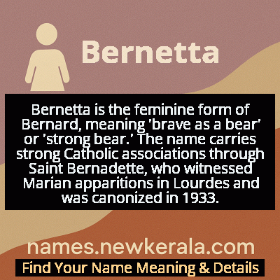 Bernetta Name Meaning and Origin