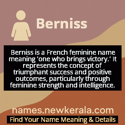 Berniss Name Meaning and Origin