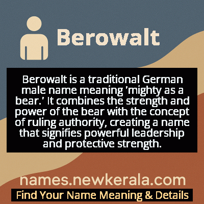 Berowalt Name Meaning and Origin
