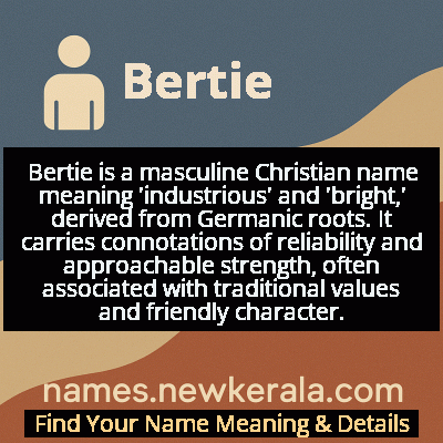 Bertie Name Meaning and Origin