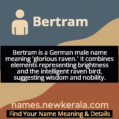Bertram Name Meaning and Origin