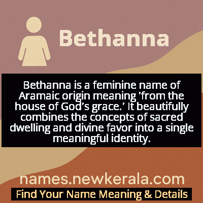 Bethanna Name Meaning and Origin