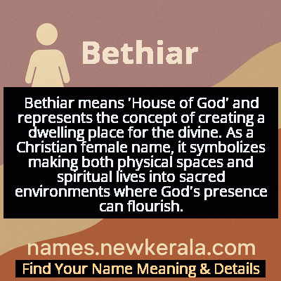 Bethiar Name Meaning and Origin