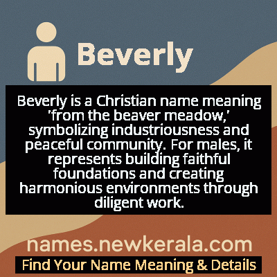 Beverly Name Meaning and Origin