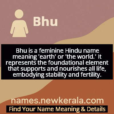 Bhu Name Meaning and Origin
