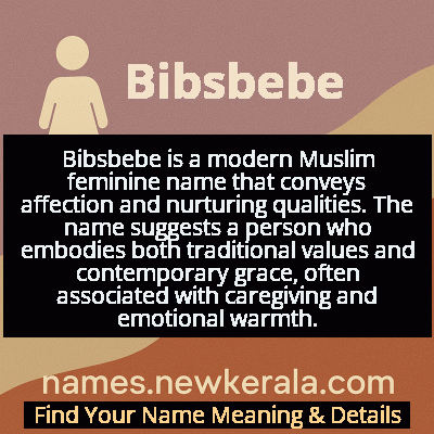 Bibsbebe Name Meaning and Origin