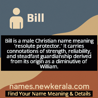 Bill Name Meaning and Origin