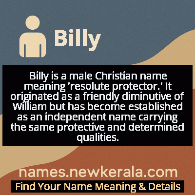 Billy Name Meaning and Origin