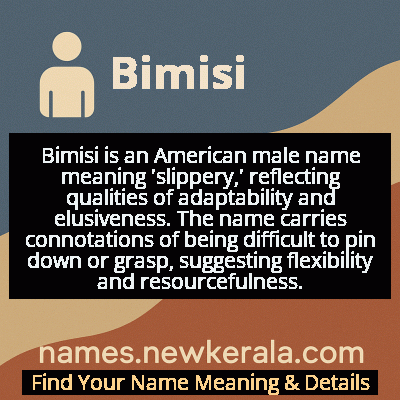 Bimisi Name Meaning and Origin