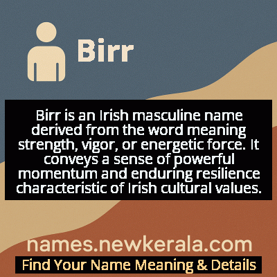 Birr Name Meaning and Origin