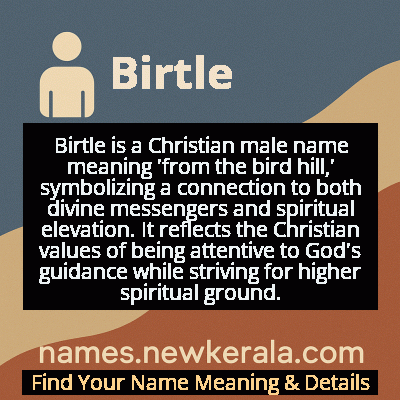 Birtle Name Meaning and Origin