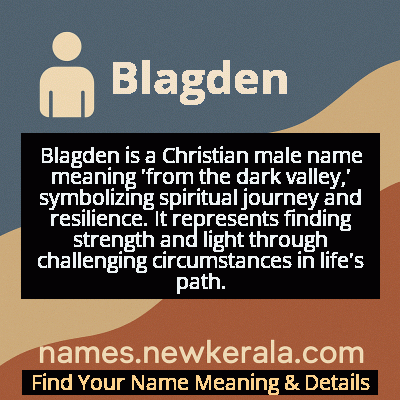 Blagden Name Meaning and Origin