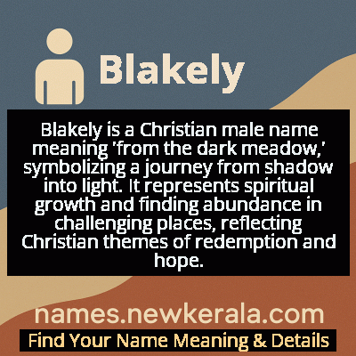 Blakely Name Meaning and Origin
