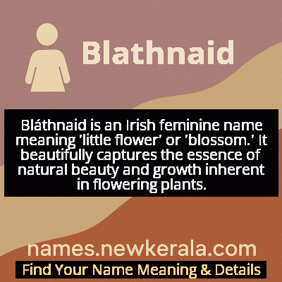 Blathnaid Name Meaning and Origin