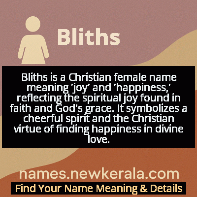 Bliths Name Meaning and Origin