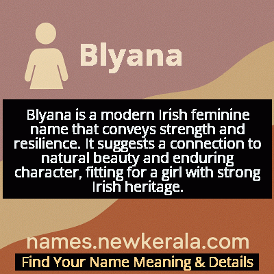 Blyana Name Meaning and Origin