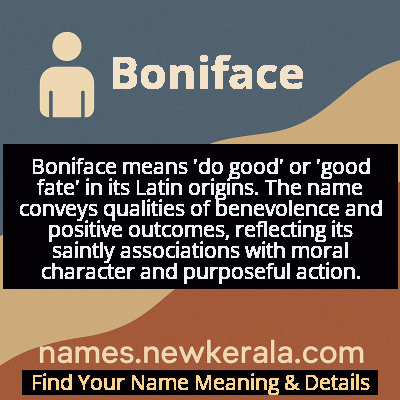 Boniface Name Meaning and Origin