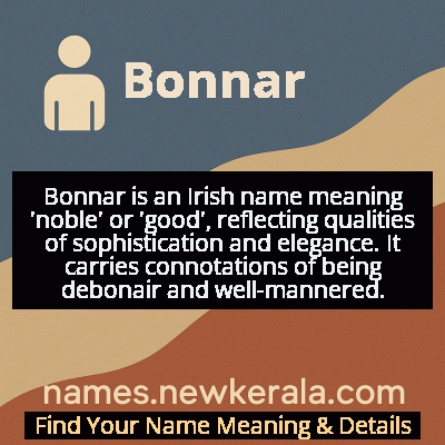 Bonnar Name Meaning and Origin