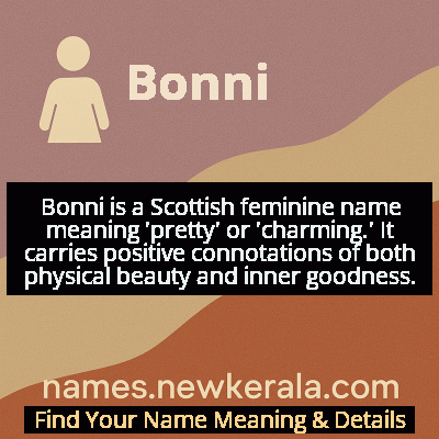 Bonni Name Meaning and Origin