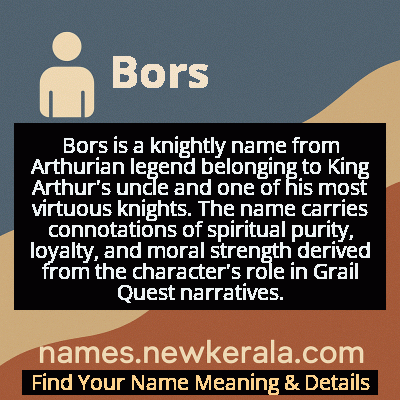 Bors Name Meaning and Origin