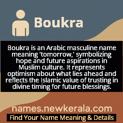 Boukra Name Meaning and Origin