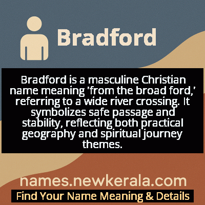 Bradford Name Meaning and Origin