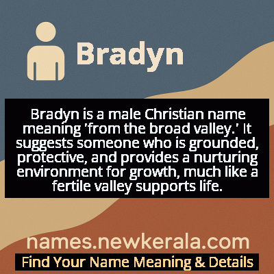 Bradyn Name Meaning and Origin