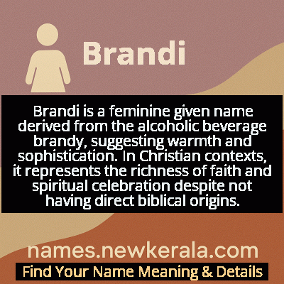 Brandi Name Meaning and Origin