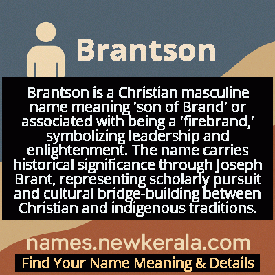 Brantson Name Meaning and Origin