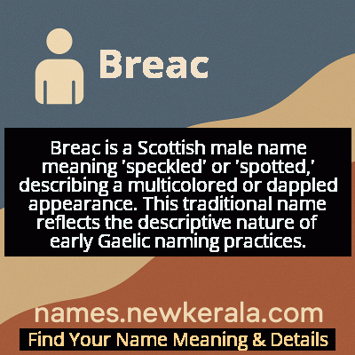 Breac Name Meaning and Origin