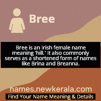 Bree Name Meaning and Origin