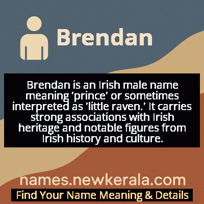 Brendan Name Meaning and Origin