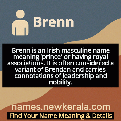 Brenn Name Meaning and Origin