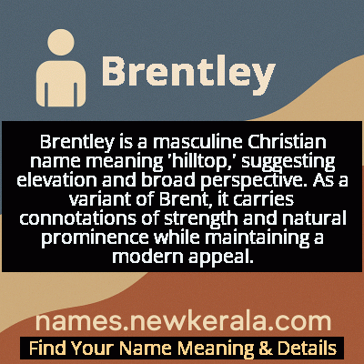 Brentley Name Meaning and Origin