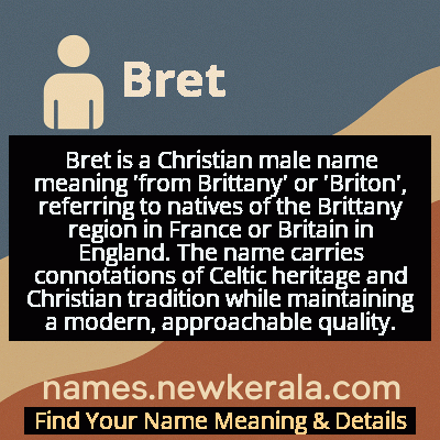 Bret Name Meaning and Origin