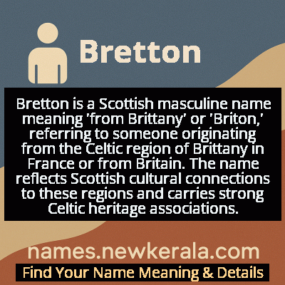 Bretton Name Meaning and Origin