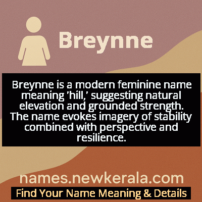 Breynne Name Meaning and Origin