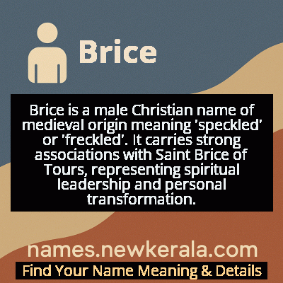Brice Name Meaning and Origin