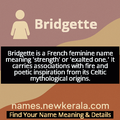 Bridgette Name Meaning and Origin