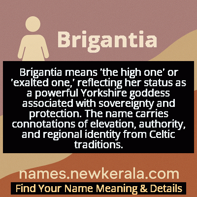 Brigantia Name Meaning and Origin