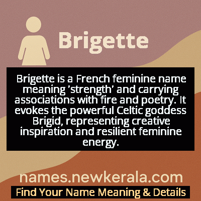 Brigette Name Meaning and Origin