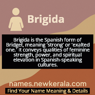 Brigida Name Meaning and Origin