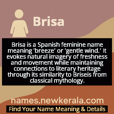 Brisa Name Meaning and Origin