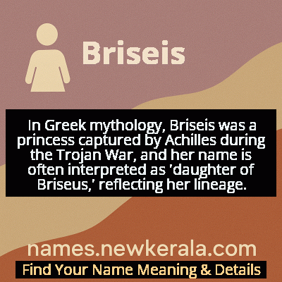 Briseis Name Meaning and Origin