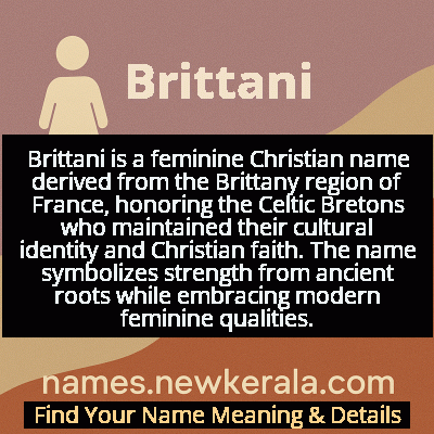 Brittani Name Meaning and Origin