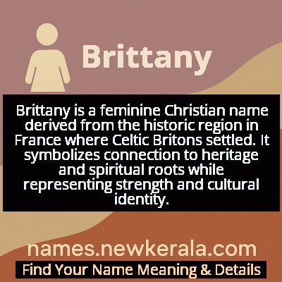 Brittany Name Meaning and Origin