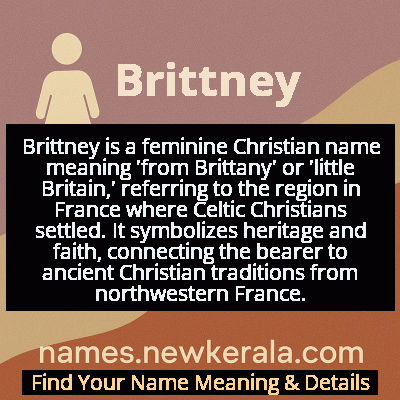 Brittney Name Meaning and Origin
