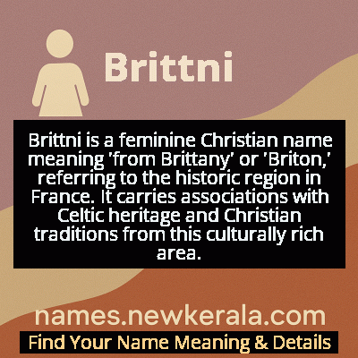 Brittni Name Meaning and Origin