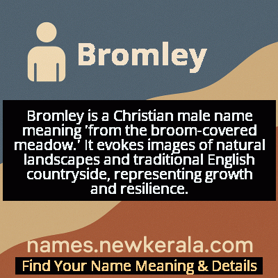 Bromley Name Meaning and Origin