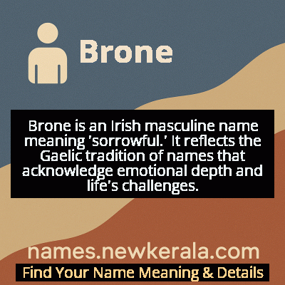 Brone Name Meaning and Origin